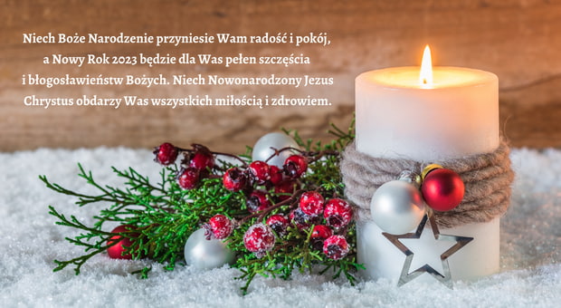 piękne życzenia bożonarodzeniowe religijne na święta kartka